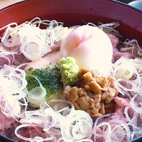 つきはし - 2012年6月ランチメニュー　ねぎとろ丼