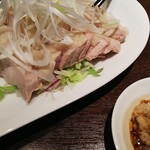 Kanton Kaisen Shuke Douki - 蒸し鶏ネギ生姜ソース中サイズ