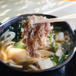 Otafuku Udon - 牛のバラ肉