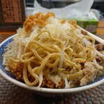 山勝 角ふじ - 麺はこんな感じ。