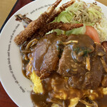 カフェ グリル どじょっこ - おとなのお子様ランチ(味噌汁付)