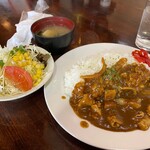 リベルテ - ポークカレーご飯大盛り