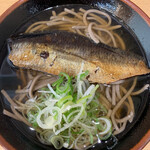 気比そばあまの - とある日のにしん蕎麦¥520