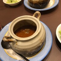 紅花別館 - 壺が大きいんで量が少なく見えるけどたっぷりやった