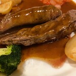 やわらかい仔羊のお肉