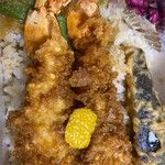 Tempura Te Shima - 今回は大海老にしてみました