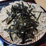 あべ屋食堂 - 天ざるそば大盛り