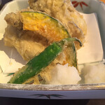 江戸前寿司 ちかなり - 牡蠣の天ぷら 