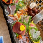 寿司と山形蕎麦 海風季 - お刺身盛り