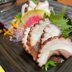 寿司と山形蕎麦 海風季 - 佐島の地たこ　噛むほどに旨味が～