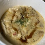 Matsuya - 濃厚オマール海老ソースのチキンフリカッセ定食