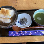 エムカフェ - 丹波大納言ぜんざい