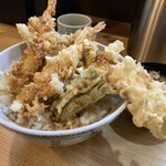 はちまき - 穴子海老天丼