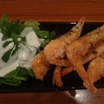 Hamayakitarou - 甘エビのから揚げ 500円