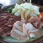 Yamanami Bokujou - 焼肉ファミリーセット三人前