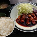 和洋ダイニング みくら - トンテキ定食 1,150円