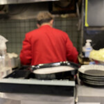 世界一のカキフライと肴 わぶ - マスターをこっそり