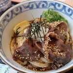 Sanuki Shouhachi Udon - 冷やし肉ぶっかけうどん740円