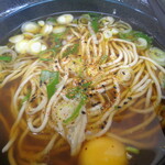 ふじ - 七味をかけてから白身をゴックン