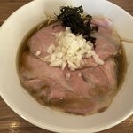 煮干拉麺 小烏丸 - 「煮干しそば」（850円）