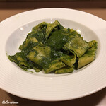 ヌッフ・デュ・パプ - Pesto Genovese(Pappardelle) 