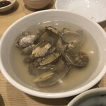 大衆割烹 三州屋 - あさり酒蒸し
