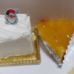 釧路レカン - レアチーズ　３００円　+　タルトポンム　２８０円