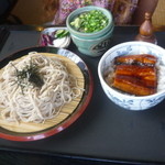 日本料理　華や - ミニうな丼ｾｯﾄ。1370円。