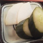 ことぶき寿司 - 自家製漬物