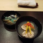 銀座 よし澤 - 鱈と白子の椀