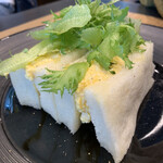 Mallorca - 【2020.12.9】はちみつ食パンのたまごサンド850円