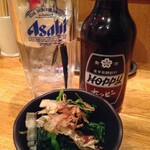 飲食笑商何屋ねこ膳 - ほうれん草のお浸し
