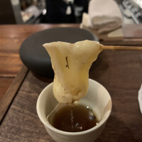 鶏匠 膳 - スカモルッアチーズトリュフの餡掛け