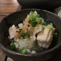 鶏匠 膳 - 鶏の酒蒸し