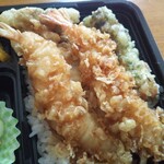 たぬき  - えび天丼