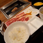 Yakiniku Raiku - 牛すき焼きセット