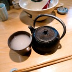 石臼挽き手打 蕎楽亭 - 蕎麦湯