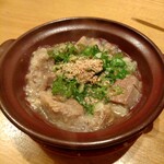 石臼挽き手打 蕎楽亭 - 牛スジ煮込み