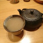 石臼挽き手打 蕎楽亭 - 蕎麦湯