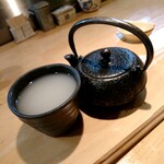 石臼挽き手打 蕎楽亭 - 蕎麦湯