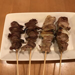 이자카야 하나부사 - 오리간(砂肝)과 파꼬치