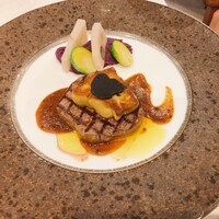 東京會舘 銀座スカイラウンジ - 牛フィレ、フォアグラ