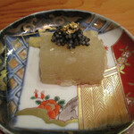 日本料理 たかむら - ふ餅のキャビア添え