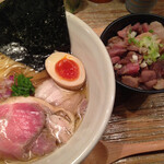 Homemade Ramen 麦苗 - 特製醤油らあめん＋コロチャー小めし