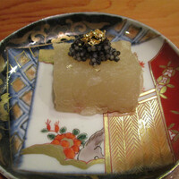 日本料理 たかむら - ふ餅のキャビア添え