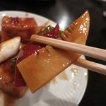 中国料理 遊香 - 【家常豆腐】竹の子・ピーマンもしゃきとしていい感じ...