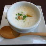 ビストロ・ヨシムラ - 本日のスープ【白いんげん豆のポタージュ】