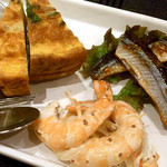 自由が丘ダイニング GARDEN - 前菜盛り合わせ3種