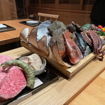 ガンツウ - 食材のお披露目