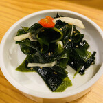 韓国食堂 入ル - ワカメのナムル